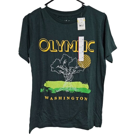 Philocs Olympic Washington T-Shirt Womens Size XS Short Sleeve Graphic Tee - Picture 1 of 5
